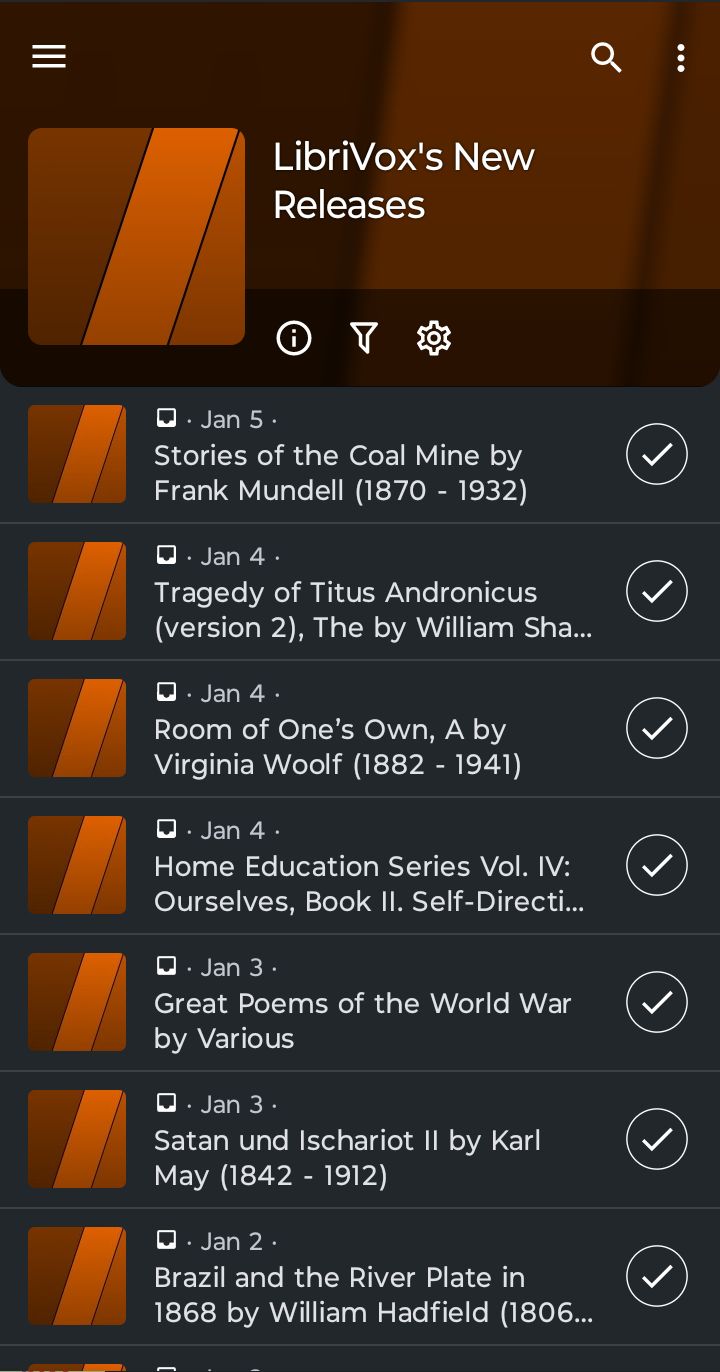 AntennaPod New Releases Feed
