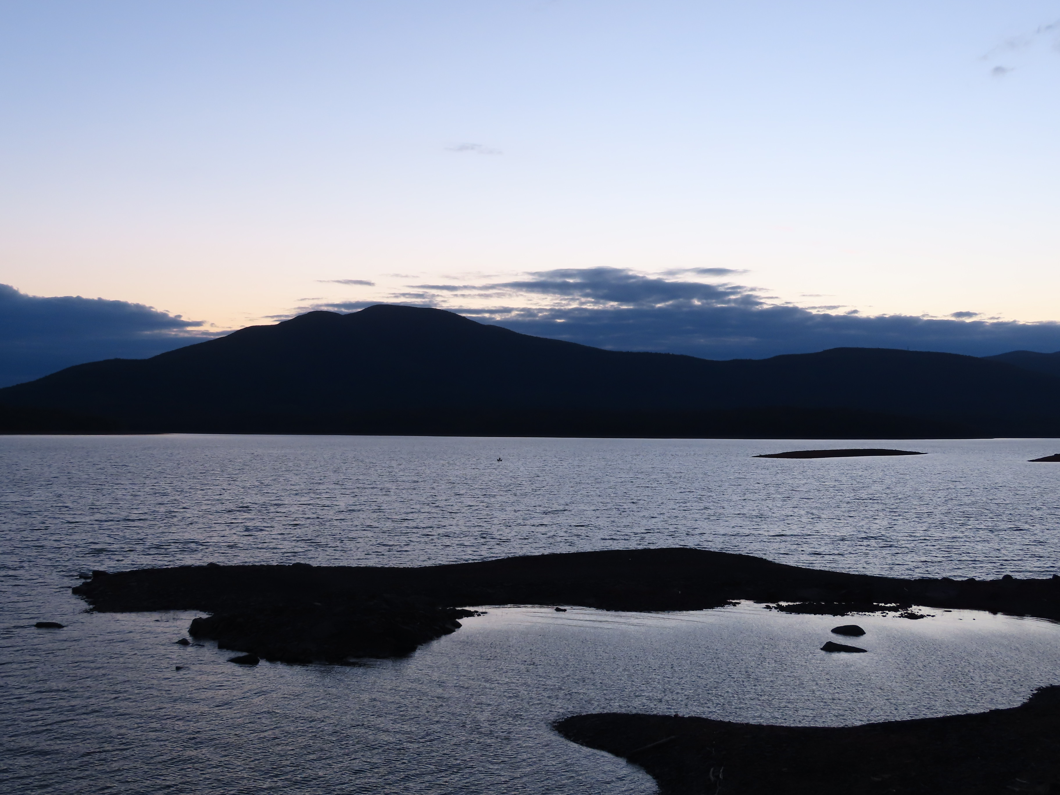 Vibrant sunset colors